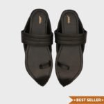 Royal Black Ethnic Sandal